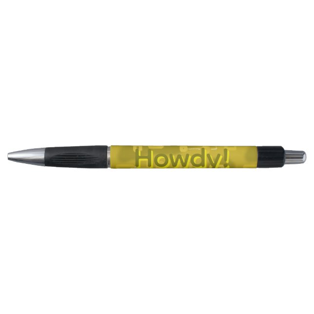 Howdy Geometric  Pen (Front)