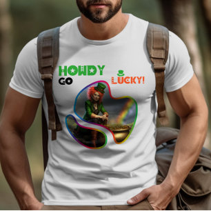 Howdy Go Lucky! - Leprechaun's Scavenger Hunt T-Shirt