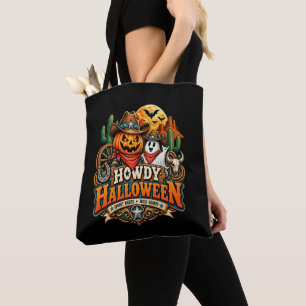 Howdy Halloween  Tote Bag