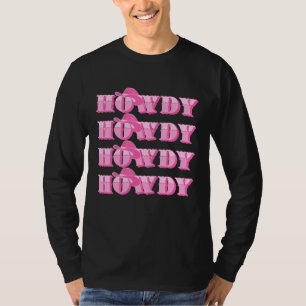 Howdy Howdy Rodeo Western Retro Vintage Country So T-Shirt