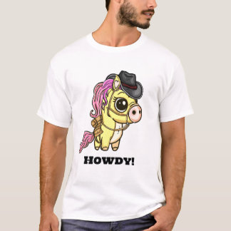 Howdy Partner Pony  T-Shirt