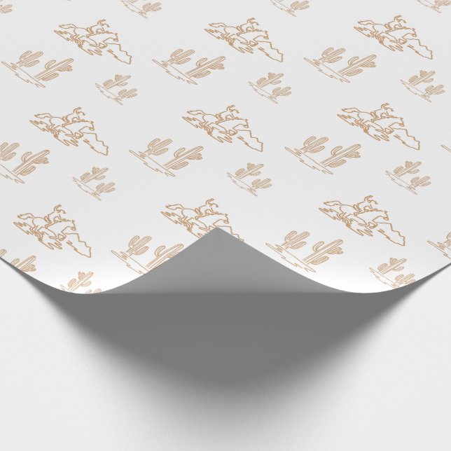 Howdy Partner Wrapping Paper (Corner)