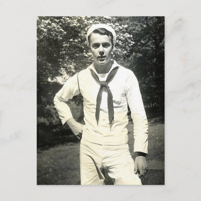 Howdy Sailor Postcard (Front)