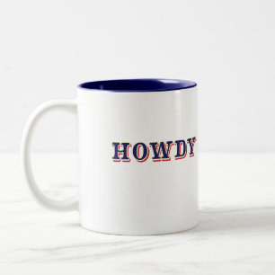 Howdy Two-Tone Coffee Mug