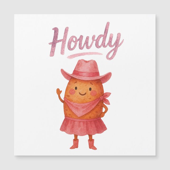 Howdy Yam Cowgirl (Front)