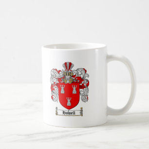 HOWELL FAMILY CREST - HOWELL COAT OF ARMS COFFEE MUG
