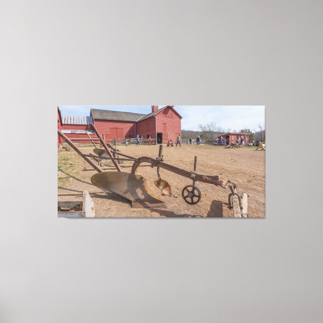 Howell Living History Farm Canvas Print (Front)