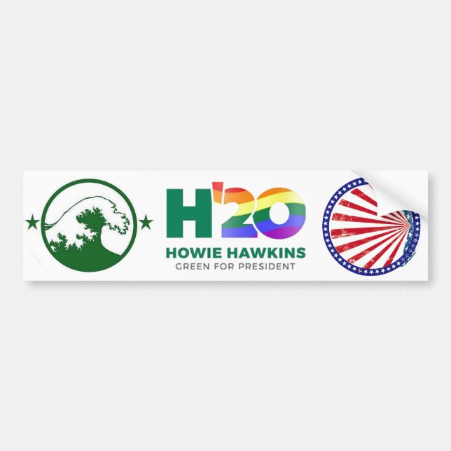 Howie for President 2020 Bumper Sticker (Front)