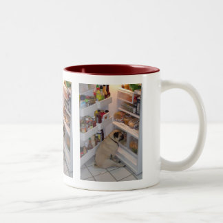 Howie Pee Pugpants Two-Tone Coffee Mug