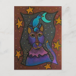Howl at the Moon Postcard