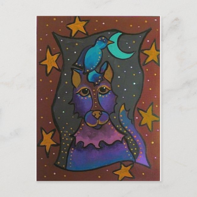 Howl at the Moon Postcard (Front)
