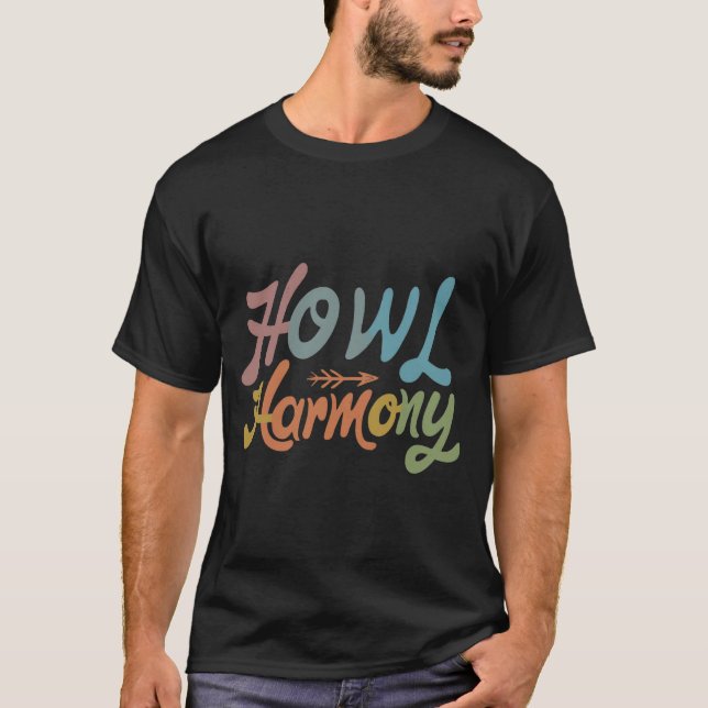 Howl Harmony T-Shirt (Front)