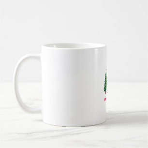 Howl-iday Cheer Beagle With A Christmas Tree Desig Coffee Mug