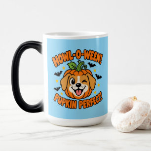 Howl O Ween Pupkin Perfect Cute Dog Halloween T-Sh Magic Mug