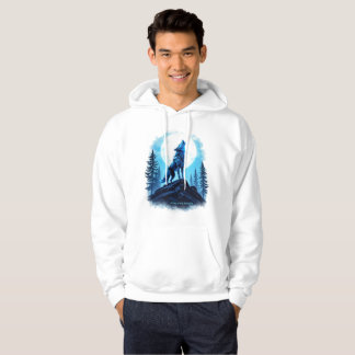Howl of the Future - Robotic Wolf Hoodie