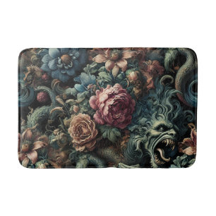 Howl of the Gilded Wild – Gothic Mythical Bath Mat