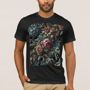 Howl of the Gilded Wild – Gothic Wearable Art T-Shirt