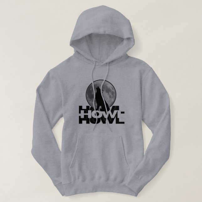 Howl theme wolf hoddie hoodie (Design Front)