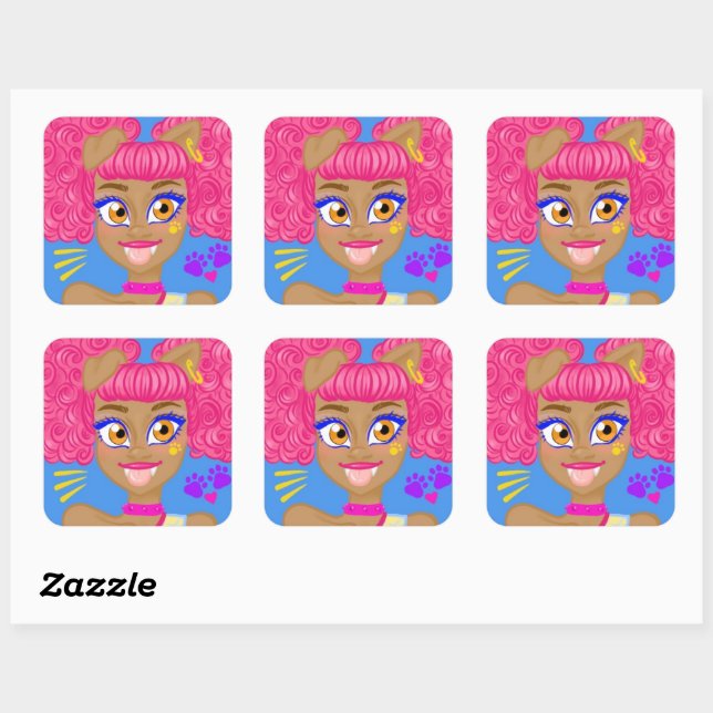 Howleen Wolf  Monster High Stickers (Sheet)