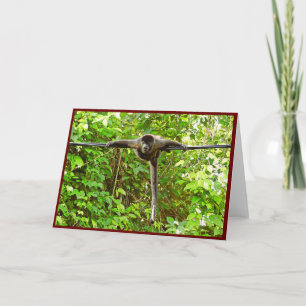 Howler Monkey Folded Greeting Card