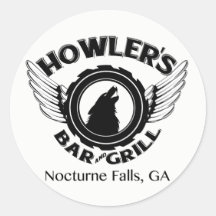Howler's B&W Decal