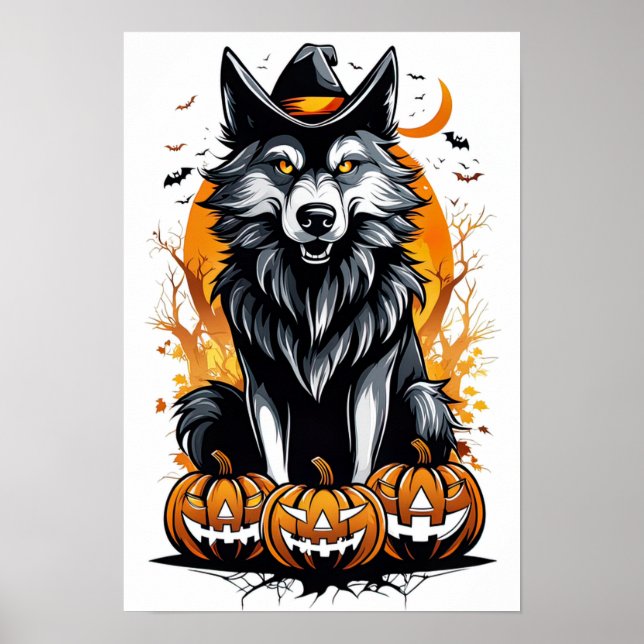 Howlin' Halloween Poster (Front)