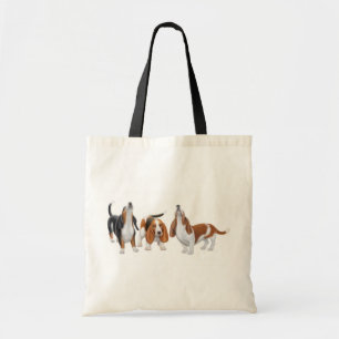Howling Basset Hounds Bag