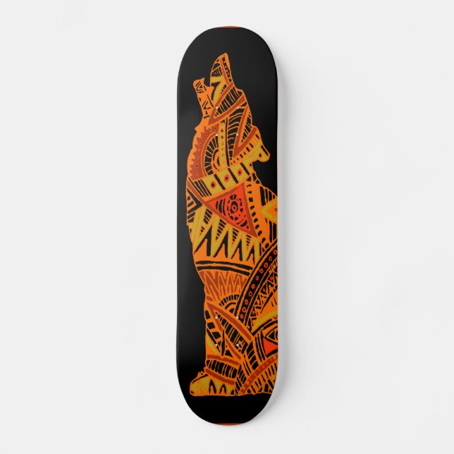 Howling Coyote Southwest Extreme Sports Skateboard (Front)