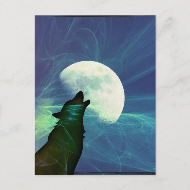 Howling Moon Postcard (Front)