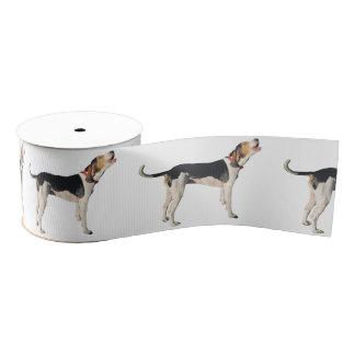 Howling Treeing Walker Coonhound Craft Ribbon Grosgrain Ribbon