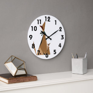 Howling Wall Clock