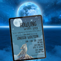 Howling with Joy, Wolf Baby Shower