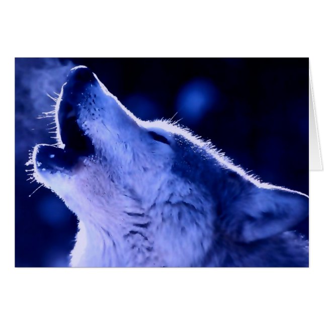 Howling Wolf (Front Horizontal)