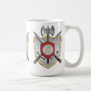 Howling Wolf Battle Crest Coffee Mug