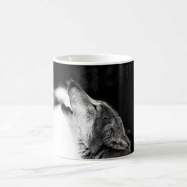 Howling Wolf Coffee Mug (Center)