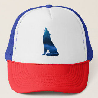 Howling Wolf for Wolf Lovers  Trucker Hat