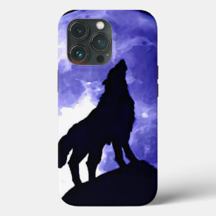 Howling Wolf & Fullmoon iPhone 13 Pro Case