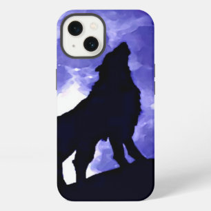 Howling Wolf & Fullmoon iPhone 13 Case