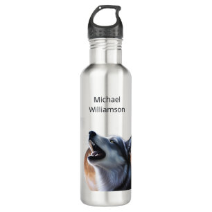 Howling Wolf Monogram 710 Ml Water Bottle