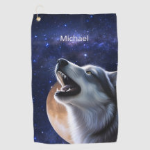 Howling Wolf Monogram