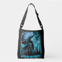 Howling Wolf Moon Pine Forest