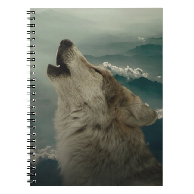 Howling Wolf Notebook (Front)