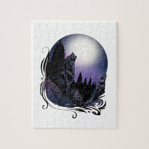 Howling Wolf (Signature Design) Jigsaw Puzzle