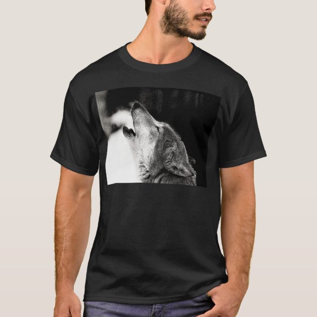 Howling Wolf T-Shirt (Front)