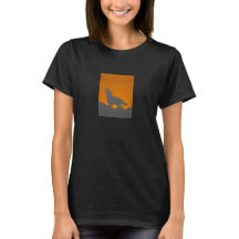 Howling wolf T-shirt