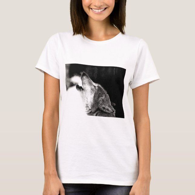 Howling Wolf T-Shirt (Front)