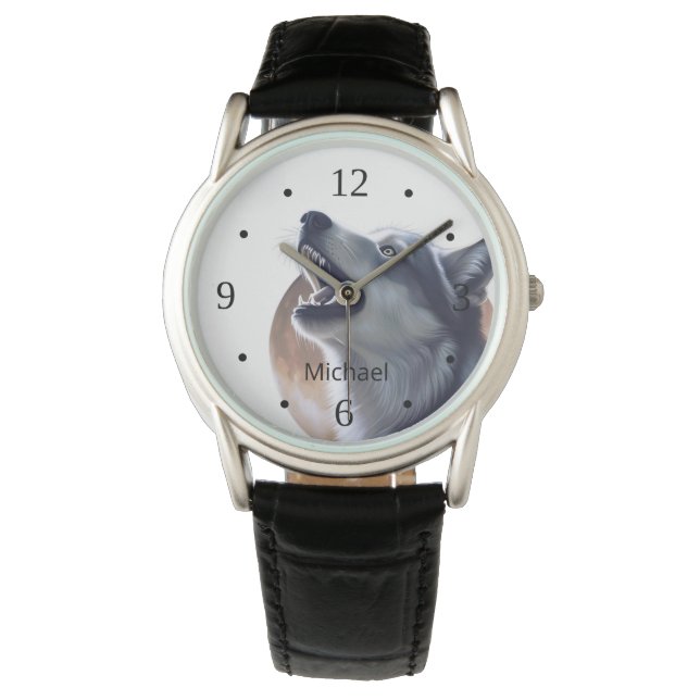 Howling Wolves Watch (Front)