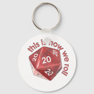 HowWeRoll20s Keychain