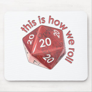 HowWeRoll20s Mouse Pad