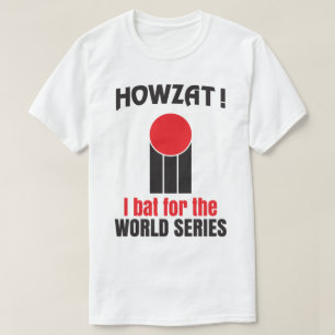Howzat! Cricket I Bat World Series Retro 70's Tee
